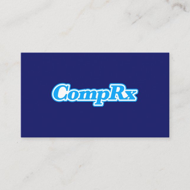 Cartão de Visita CompRx (Frente)
