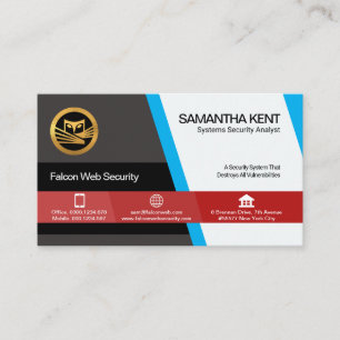 Cartão De Visita Computador Web Futurístico Na moda Polygon Trapez