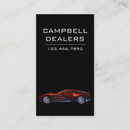 Cartão De Visita Concessionária Moderna de Carros Esportivos Profis