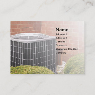 Cartão De Visita condicionador de ar