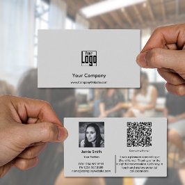 Cartão De Visita Conectar Cinzas do embaixador profissional da empr
