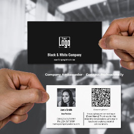 Cartão De Visita Conecte o embaixador profissional da empresa
