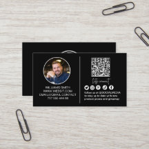 Conecte-se Conosco Código Qr Logo Mídia Social Neg