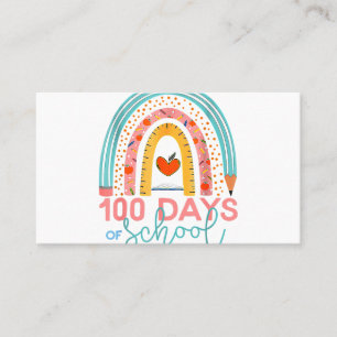 Cartão De Visita Conexão Arco-Íris Dislexia Sobre A Conformidade Sp