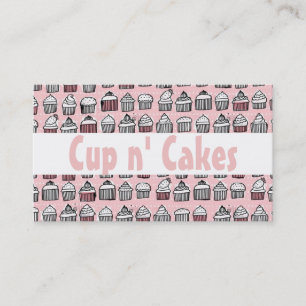 Cartão De Visita Confeitaria Cupcakes Padaria Catering