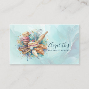 Cartão De Visita Confeitaria Loja Pastry Chef Sobremesa Doces Bolo