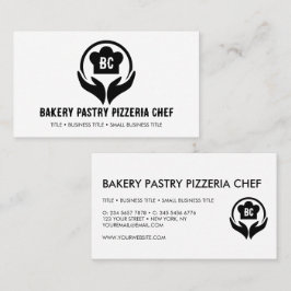 Cartão De Visita Confeiteiro Simples Padaria Pizzaria Cozinheiro