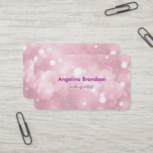 Cartão De Visita Confetti branco Legal e único profissional moderno