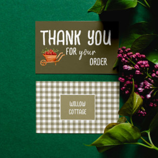 Cartão De Visita Congelamento personalizável de algodão e reservas