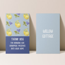 Cartão De Visita Congelamento personalizável de algodão e reservas