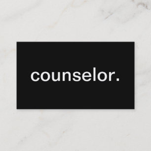 Cartão De Visita Conselheiro