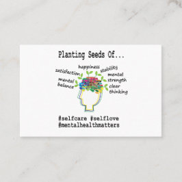 Cartão De Visita Conselheiro de Saúde Mental