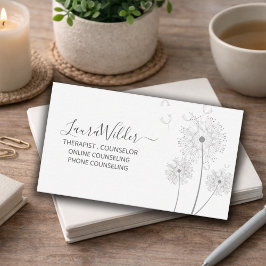 Cartão De Visita Conselheiro terapêutico