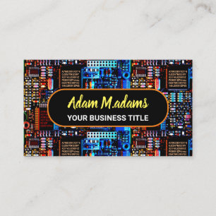 Cartão De Visita Conselho de circuito impresso com PCB Pro (Código 