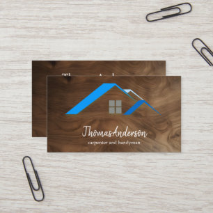 Cartão De Visita Construção Civil Preta Personalizada Profissional