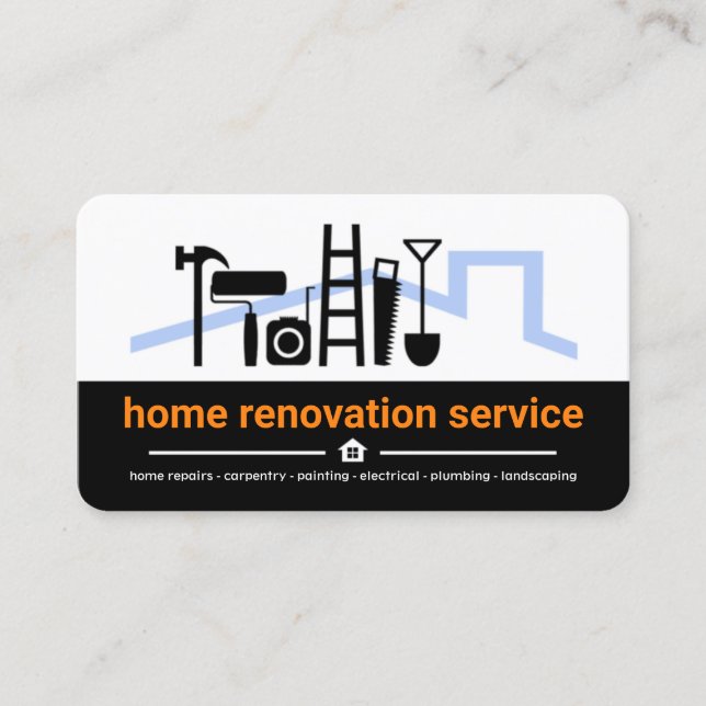 Cartão De Visita Construção de camadas brancas brancas brancas prof (Frente)