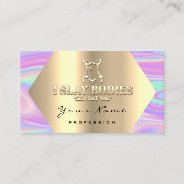 Cartão De Visita Construção de corpo Moldar Malhação Esculpindo Bem (Frente)