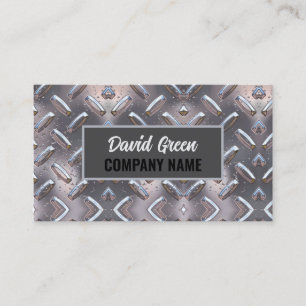 Cartão De Visita Construção do Contratante do Fabricante Mecânico H