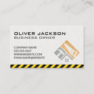 Cartão De Visita Construção   Imóveis