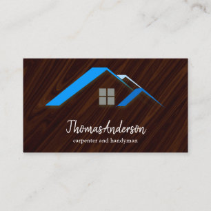 Cartão De Visita Construção Personalizada Preta Profissional 