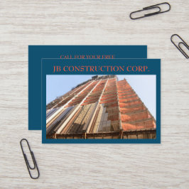 Cartão De Visita Construção Remodel do Arquiteto de Desenvolvedores