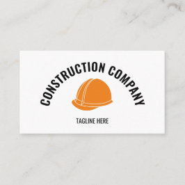 Cartão De Visita Construtor de Contratos de Construção Profissional