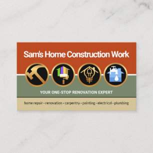 Cartão De Visita Construtor de Ferramentas de Manual para Camadas d