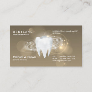 Cartão De Visita Consulta de Dentista na Clínica Odontológica