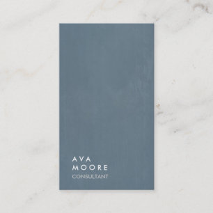 Cartão De Visita Consultante na moda liso simples criativo das
