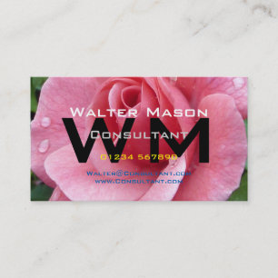 Cartão De Visita Consultor Crie seu