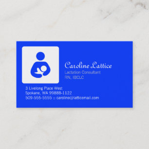 Cartão De Visita Consultor de Aleitamento