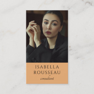 Cartão De Visita Consultor de Fotografias Moderno