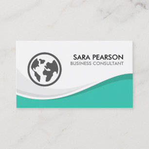 Cartão De Visita Consultor de Negócios Empreendedor