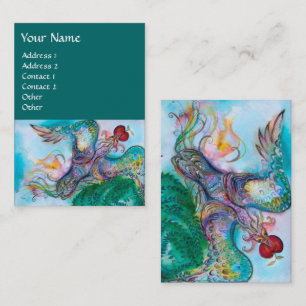 CARTÃO DE VISITA CONTAGEM DE FEIRA TURCA/FOENIX VOADORA COM MAÇÃ