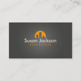 Cartão de visita contemporâneo dos bens