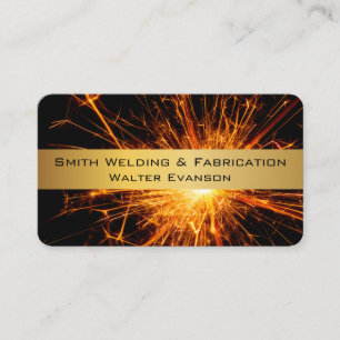 Cartão De Visita Contractor de Fabrico de Soldadura de Metais Profi