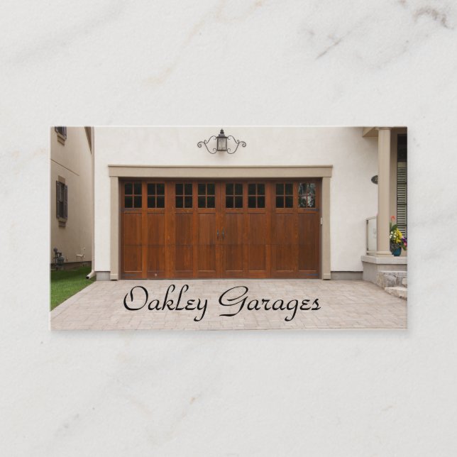 Cartão De Visita Contratante da casa da entrada de automóveis da (Frente)