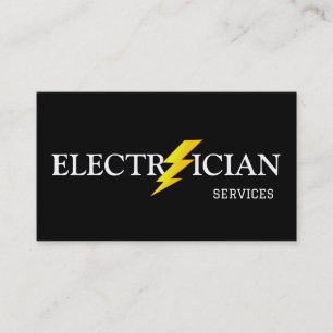 Cartão De Visita Contratante Elétrico Profissional - Eletricista