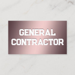 Cartão De Visita Contrato geral QR