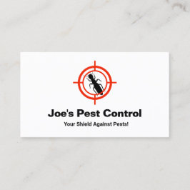 Cartão De Visita Controle de Termito de Pest/Terminador de Insetos