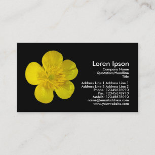 Cartão De Visita Copo - Preto