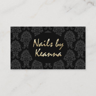 Cartão De Visita Cor damasco