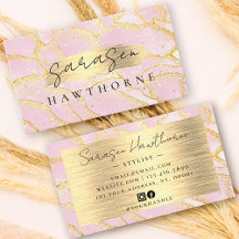 Cor-de-água Faux Gold Folha Bruta de metal Rosa