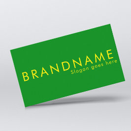 Cartão De Visita Cor de contraste vibrante, um moderno ousado