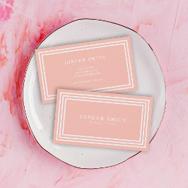 Cartão De Visita COR DE FUNDO EDITÁVEL COM Bordas Brancas