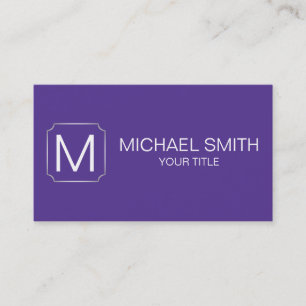 Cartão De Visita Cor de fundo violeta azul-magenta