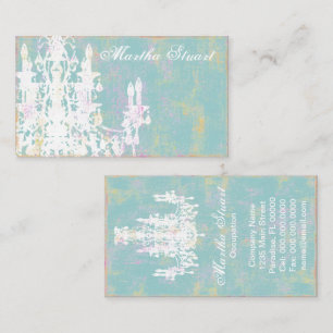 Cartão De Visita COR do candelabro dos Cocos/PAPEL/OPÇÕES da FORM