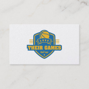 Cartão De Visita Cor do jérsei dos guerreiros do Golden State do