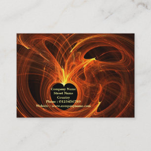 Cartão De Visita Corações de conexão