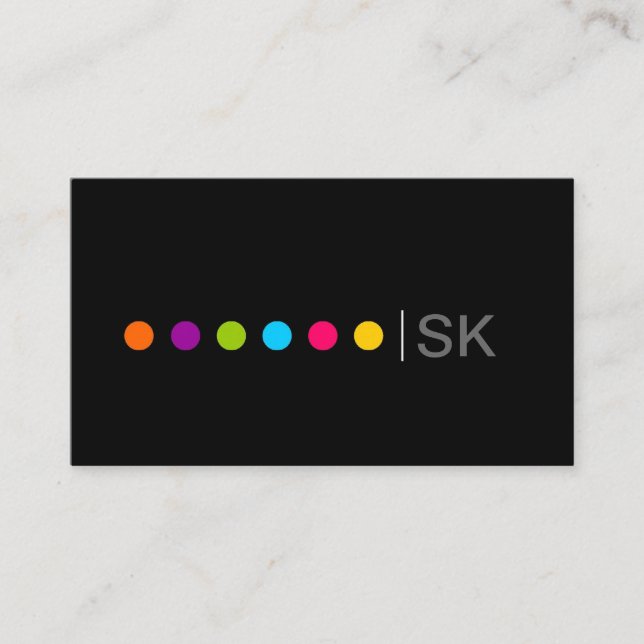 Cartão de visita corajoso (Frente)